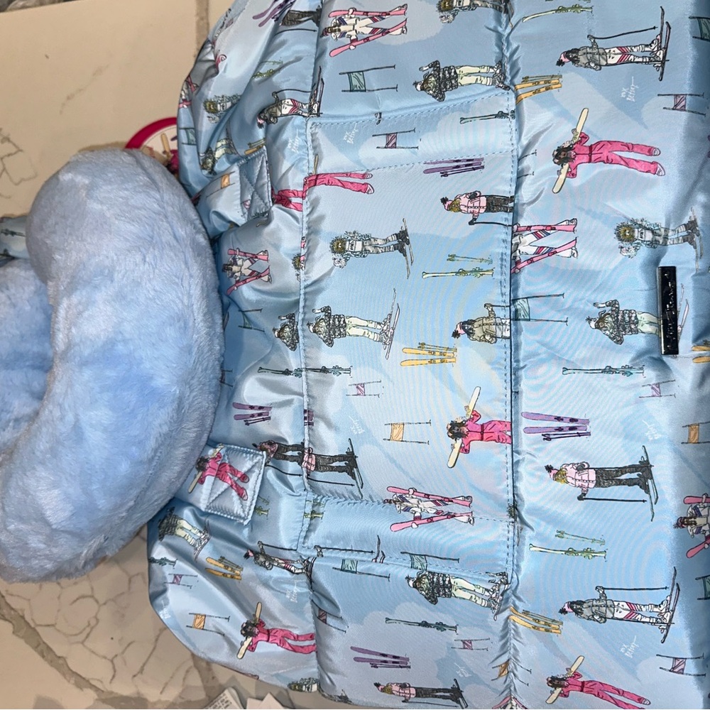 Betsey Johnson Ski Bag Blue